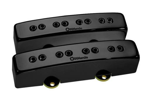 DiMarzio - Relentless J Bass Pickup Set - Gloss Black Metal