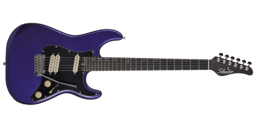 Schecter - MV-6 Electric Guitar - Metallic Purple
