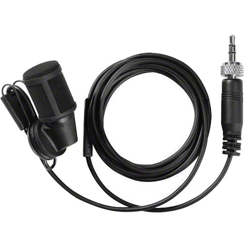 MKE 40 Cardioid Clip-on Microphone with 1/8\'\' TRS Connector for EW Series Bodypack Transmitter