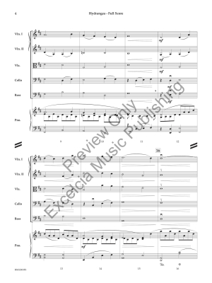 Hydrangea - Nishimura - String Orchestra - Gr. 3.5
