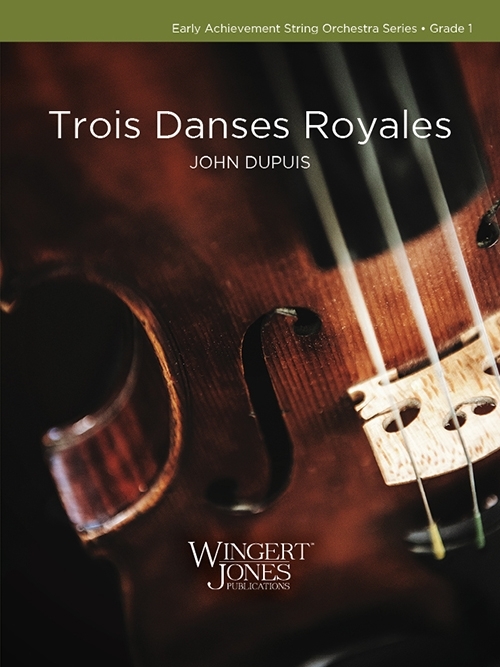 Trois Danses Royales - Dupuis - String Orchestra - Gr. 1