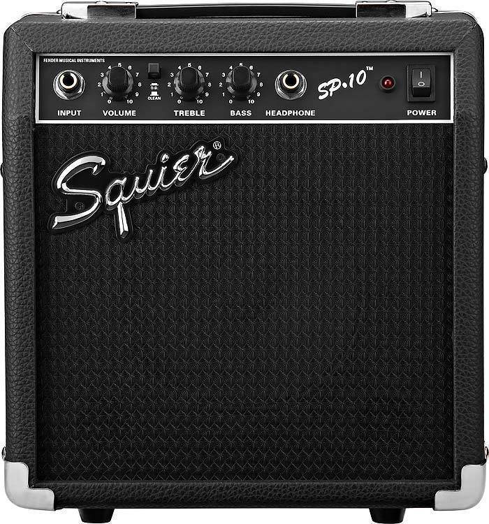 Squier SE Special Pack With SP10 Amp Black Long & McQuade