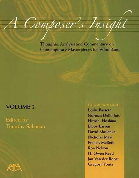 A Composer\'s Insight, Volume 2