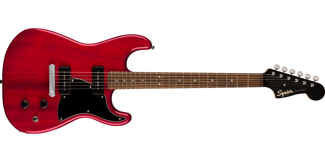 Paranormal Strat-O-Sonic, Laurel Fingerboard - Crimson Red Transparent