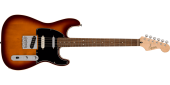 Squier - Paranormal Custom Nashville Stratocaster, Laurel Fingerboard - Chocolate 2-Color Sunburst