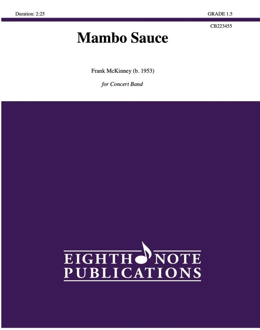 Mambo Sauce - McKinney - Concert Band - Gr. 1.5