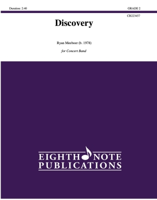 Eighth Note Publications - Discovery - Meeboer - Concert Band - Gr. 2