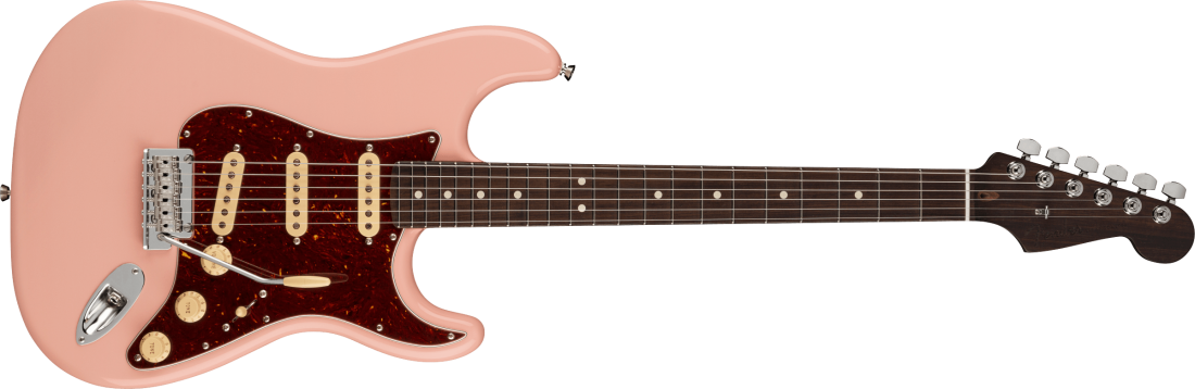 Limited Edition American Professional II Stratocaster with Case - Shell Pink