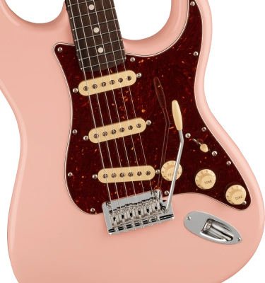 Limited Edition American Professional II Stratocaster with Case - Shell Pink