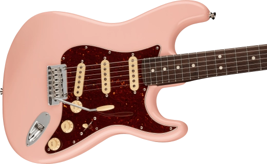 Limited Edition American Professional II Stratocaster with Case - Shell Pink