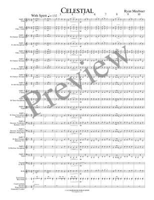 Celestial - Meeboer - Concert Band (Flex) - Gr. 1