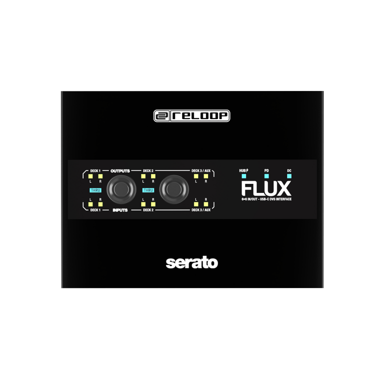Flux 6x6 In/Out USB-C DVS Interface for Serato DJ Pro