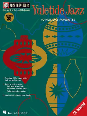 Hal Leonard - Yuletide Jazz: Jazz Play-Along Volume 38 - Book/CD