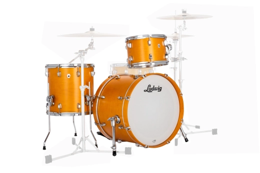 Ludwig Drums - NeuSonic Downbeat 3-Piece Shell Pack (20,12,14) - Satin Golden Slumbers