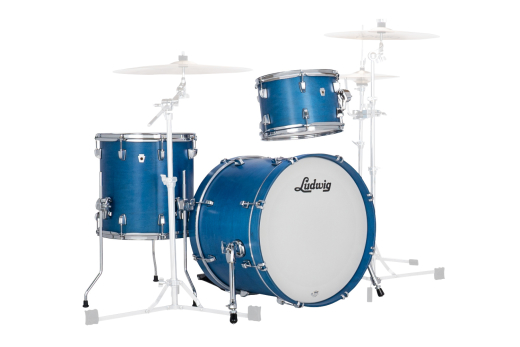 NeuSonic Downbeat 3-Piece Shell Pack (20,12,14) - Satin Royal Blue