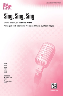 Alfred Publishing - Sing, Sing, Sing - Prima/Hayes - SATB