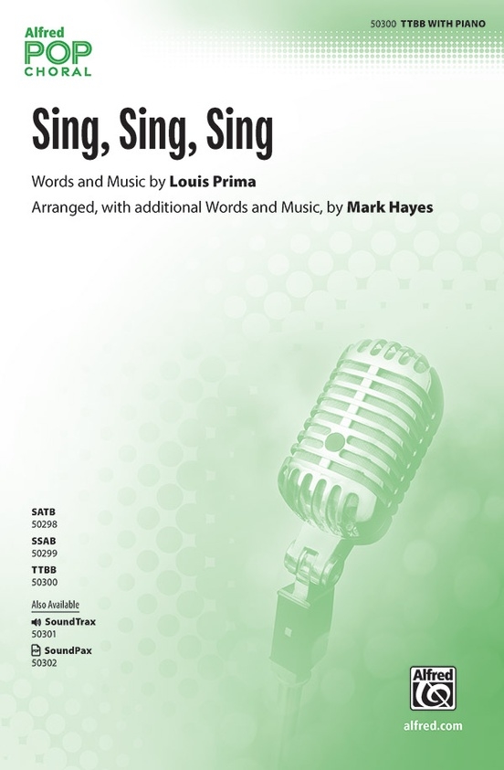 Sing, Sing, Sing - Prima/Hayes - TTBB