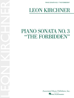 Associated Music Publishers - Piano Sonata No.3 The Forbidden Kirchner Piano Livre