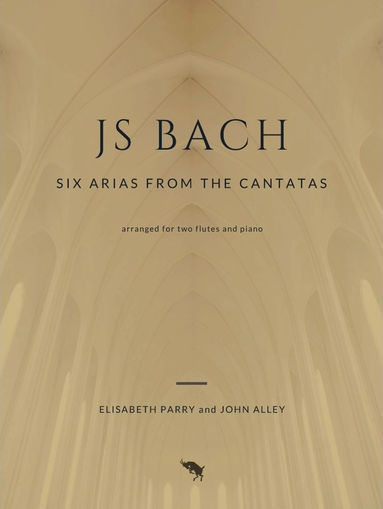 Six Arias from the Cantatas - Bach/Parry/Alley - 2 Flutes/Piano - Score/Parts