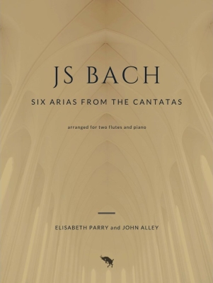 Aurea Capra Editions - Six Arias from the Cantatas Bach, Parry, Alley 2fltes et piano Partition de chef et partitions individuelles