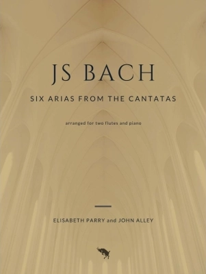 Aurea Capra Editions - Six Arias from the Cantatas - Bach/Parry/Alley - 2 Flutes/Piano - Score/Parts