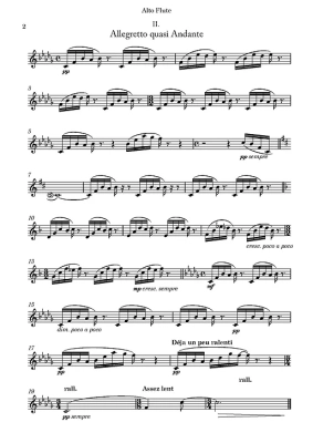Divertissement, op.91 - Koechlin/Parry - 2 Flutes/Alto Flute - Score/Parts