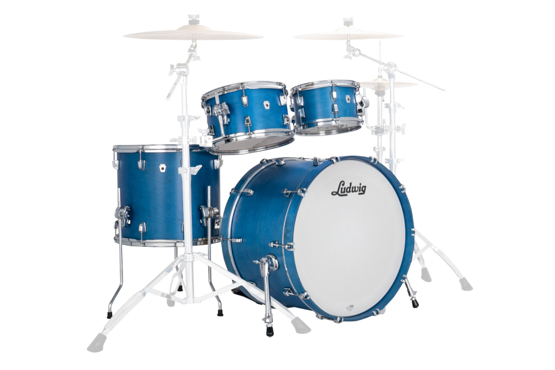 NeuSonic Rapid MOD2 4-Piece Shell Pack (22,10,12,16) - Satin Royal Blue