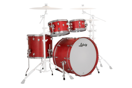 Ludwig Drums NeuSonic Rapid MOD2 4-Piece Shell Pack (22,10,12,16 ...
