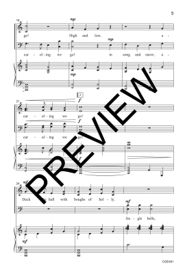 A-Caroling We Go - Gilpin - SATB