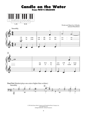 Disney Movie Fun (2nd Edition) - Five Finger Piano - Book