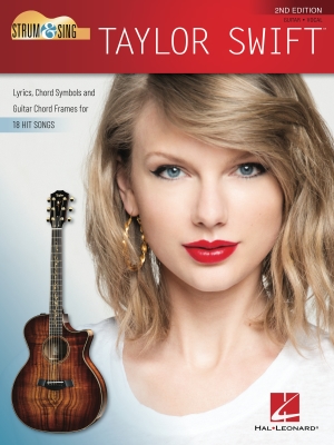 Hal Leonard - Strum & Sing Taylor Swift (2nd Edition) - Swift - Lyrics/Chords/Guitar - Book