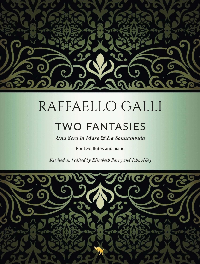 Two Fantasies - Galli/Parry/Alley - 2 Flutes/Piano - Score/Parts