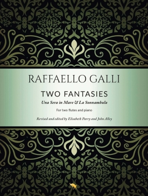 Aurea Capra Editions - Two Fantasies - Galli/Parry/Alley - 2 Flutes/Piano - Score/Parts