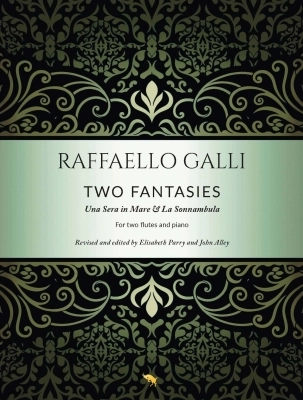 Aurea Capra Editions - Two Fantasies - Galli/Parry/Alley - 2 Flutes/Piano - Score/Parts