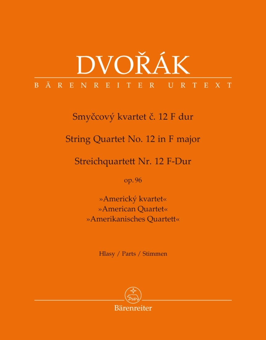 String Quartet no. 12 in F major op. 96 \'\'American Quartet\'\' - Dvorak - String Quartet