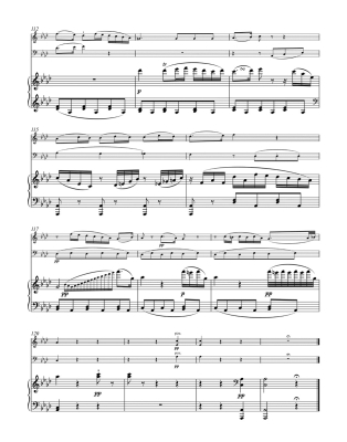 Trios for Pianoforte, Violin and Violoncello op. 1 - Beethoven/Del Mar - Score/Parts
