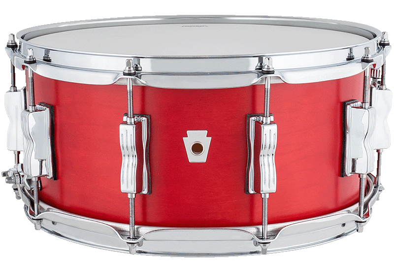 NeuSonic 6.5x14\'\' Snare Drum - Satin Diablo Red