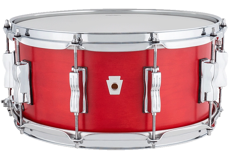 NeuSonic 6.5x14\'\' Snare Drum - Satin Diablo Red