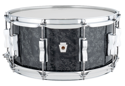 Ludwig Drums - NeuSonic 6.5x14 Snare Drum - Ebony Pearl