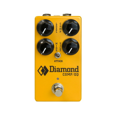 Diamond Guitar Pedals - Pdale Comp/EQ de compression optique et galisation