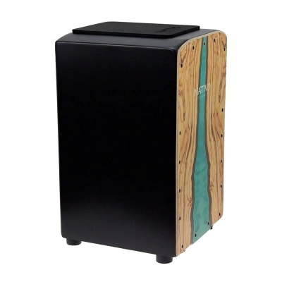 Pro Cajon with Adjustable Snare - Wave