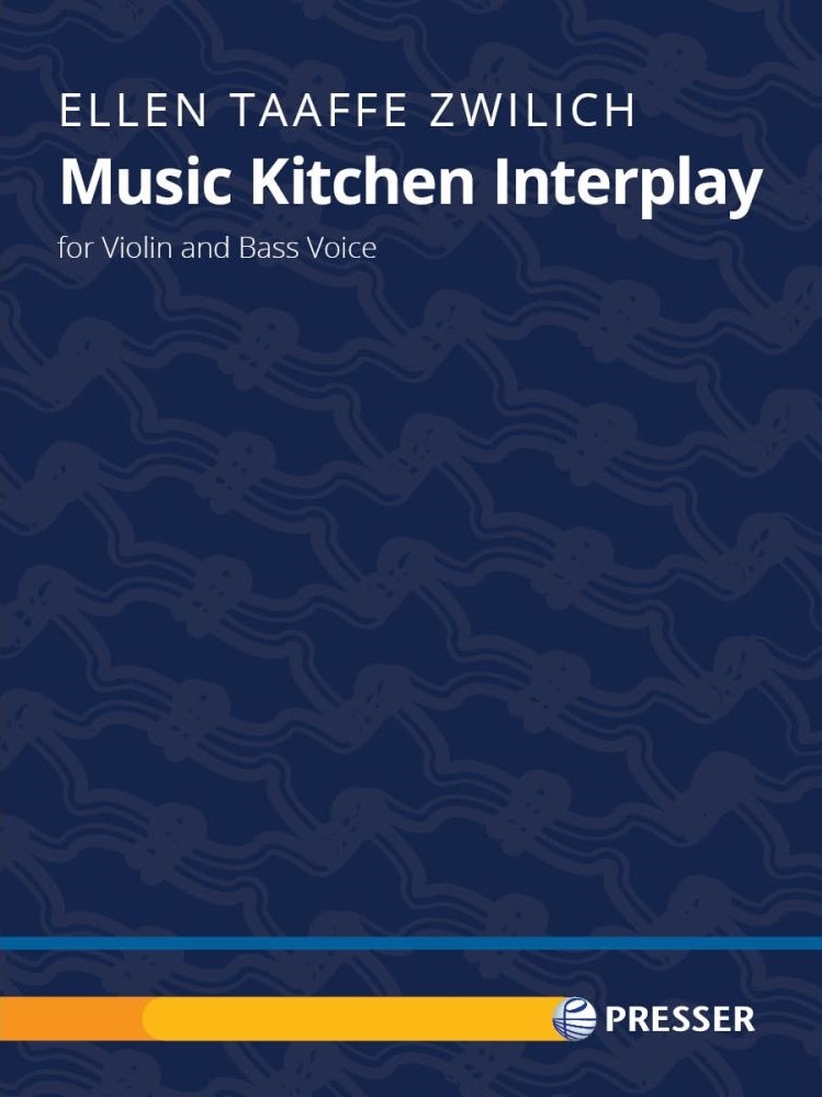 Music Kitchen Interplay - Zwilich - Violin/Bass Voice - Book