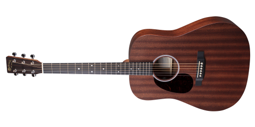 Martin Guitars - D-10E Road Series Dreadnought All Sapele Acoustic/Electric with Gig Bag - Left Handed