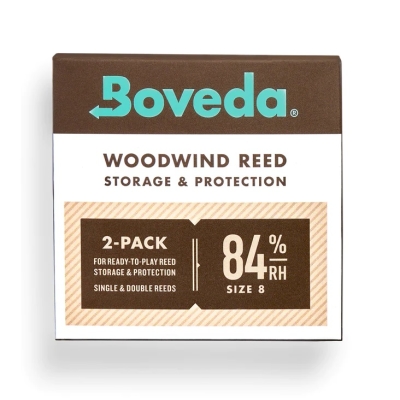 Boveda - 84% RH Size 8 for Reed Storage - 2-Pack