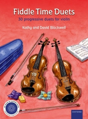 Oxford University Press - Fiddle Time Duets - Blackwell/Blackwell - Violin Duet - Book