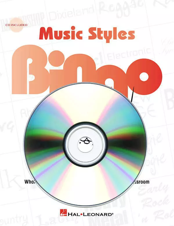 Music Styles Bingo - Lavender - Game - Replacement CD