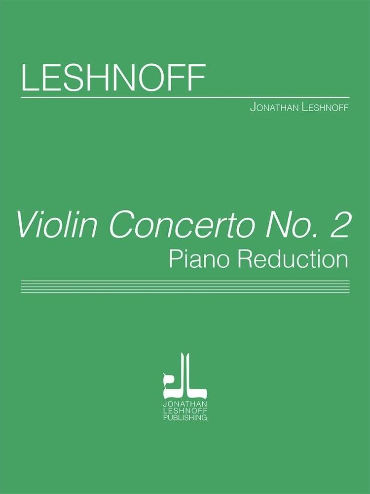 Concerto No. 2 - Leshnoff  - Violin/Piano - Book