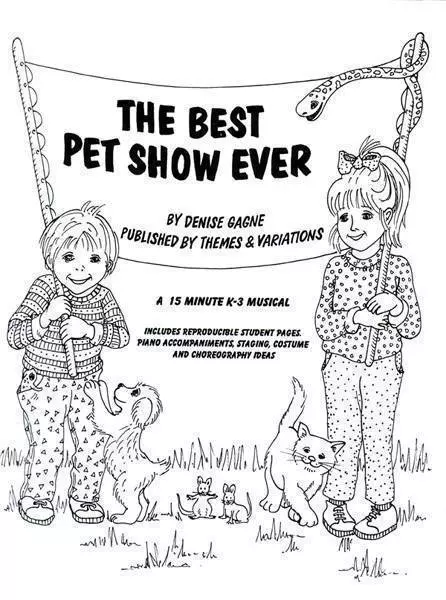 The Best Pet Show Ever (Musical) - Gagne - Book/CD