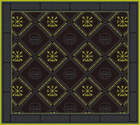 Professional Drum Rug - Royal Viking