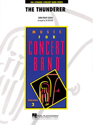 Hal Leonard - The Thunderer - Sousa/Bocook - Concert Band - Gr. 3